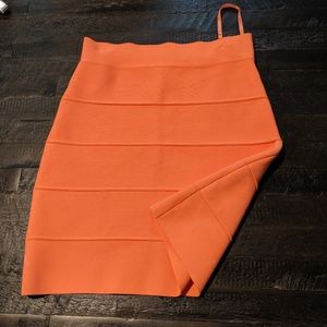 Barely worn coral skirt